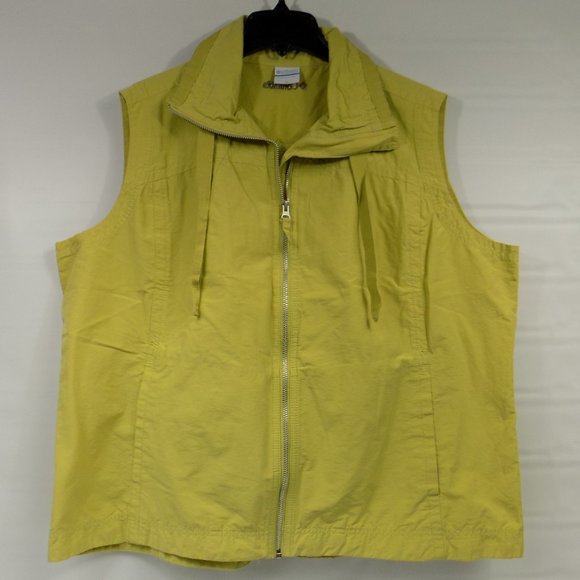 Columbia Jackets & Blazers - Columbia Olive Green Women's Vest Size 2X
